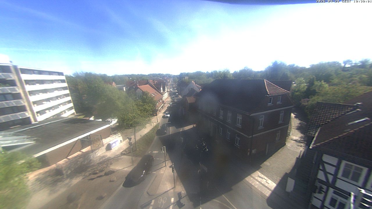 Archiv Foto Webcam Blick über Walsrode