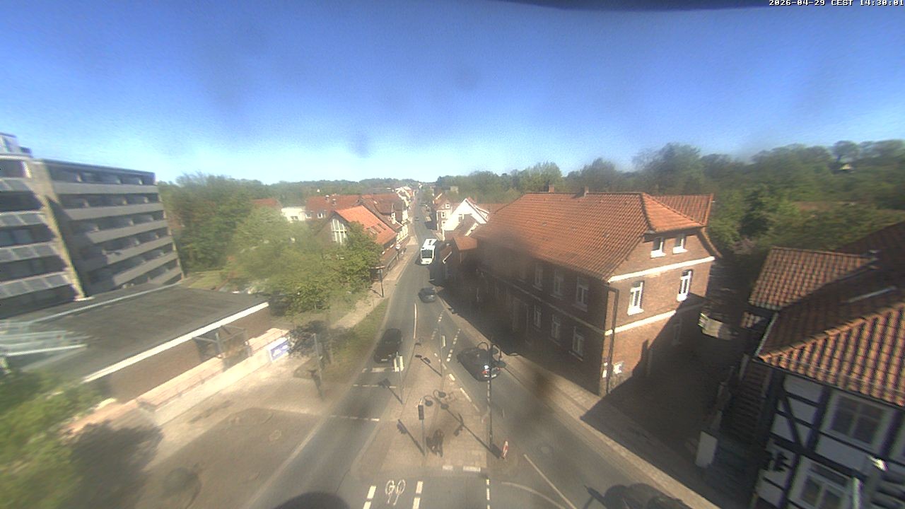 Archived image Webcam View over Walsrode