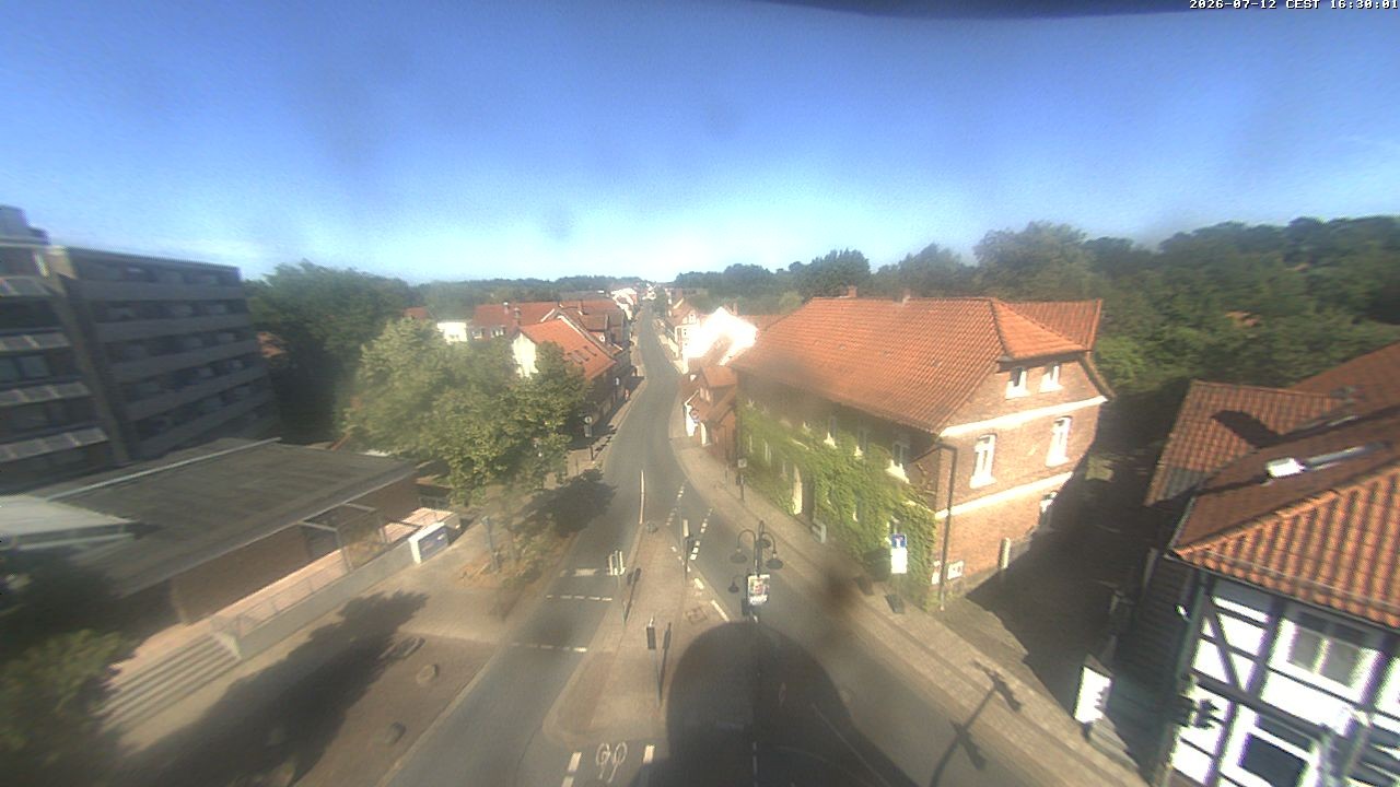 Archived image Webcam View over Walsrode