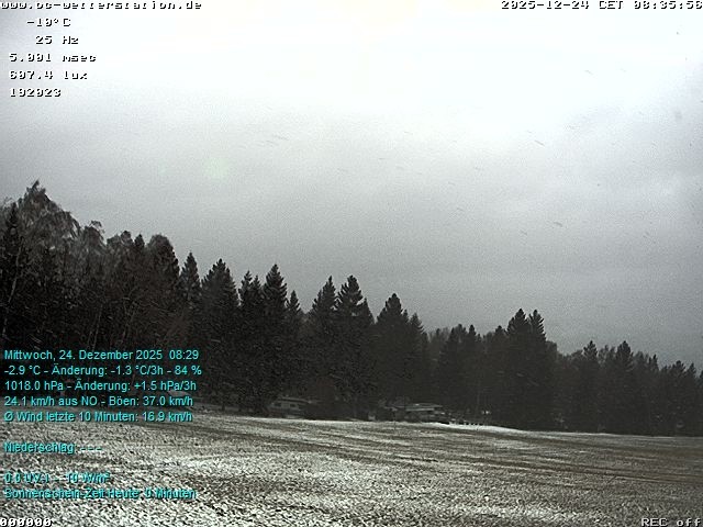 Archiv Foto Webcam der Ferienwohnung Thieme