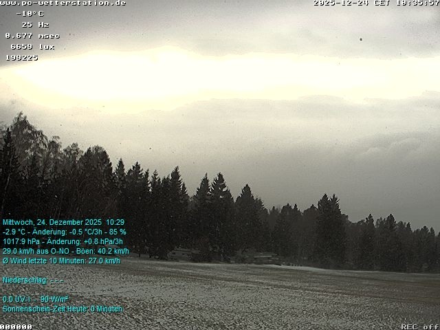 Archiv Foto Webcam der Ferienwohnung Thieme