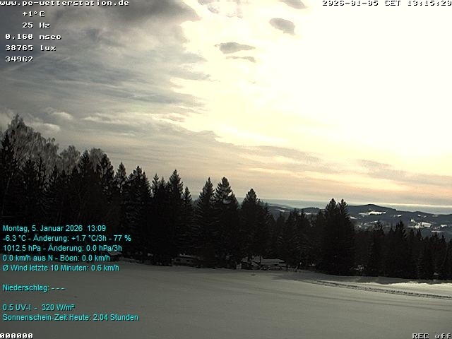 Archiv Foto Webcam der Ferienwohnung Thieme