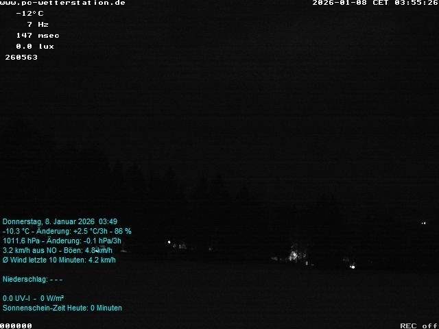 Archived image Webcam in Lackenhäuser