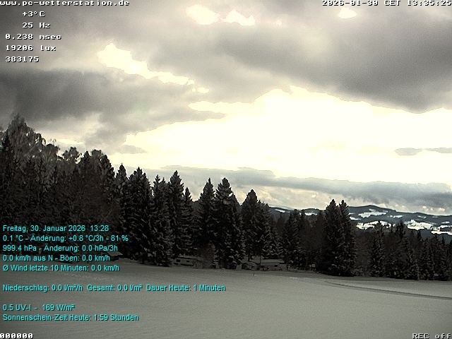 Archiv Foto Webcam der Ferienwohnung Thieme