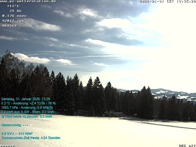 Archiv Foto Webcam der Ferienwohnung Thieme