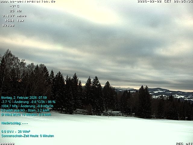 Archiv Foto Webcam der Ferienwohnung Thieme