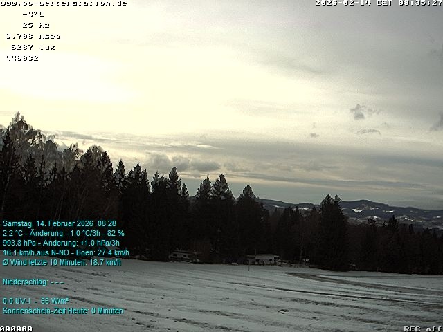 Archived image Webcam in Lackenhäuser