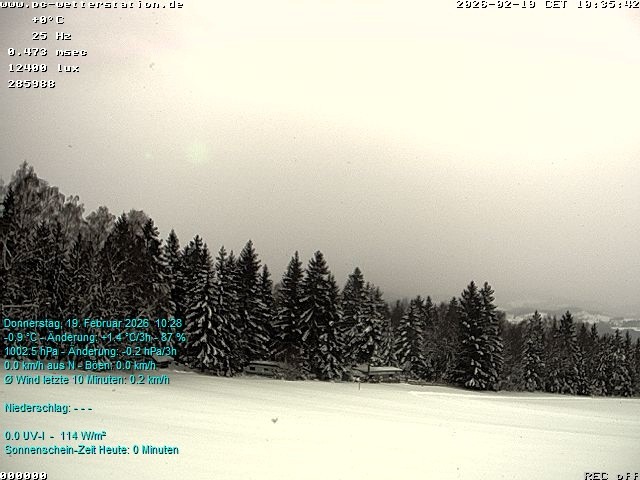 Archived image Webcam in Lackenhäuser