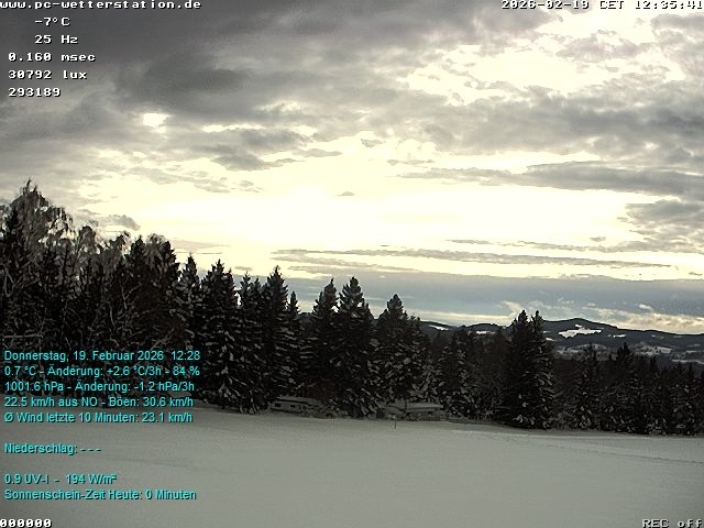 Archived image Webcam in Lackenhäuser