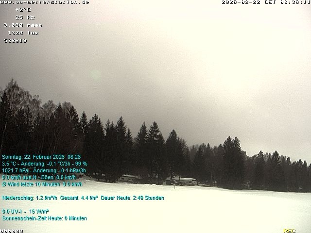 Archiv Foto Webcam der Ferienwohnung Thieme