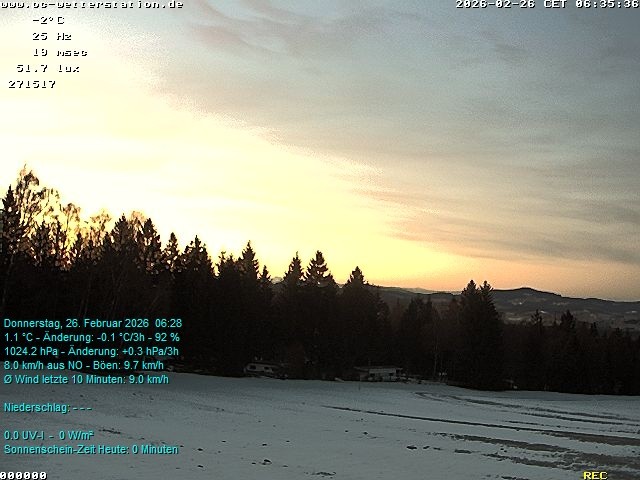 Archived image Webcam in Lackenhäuser