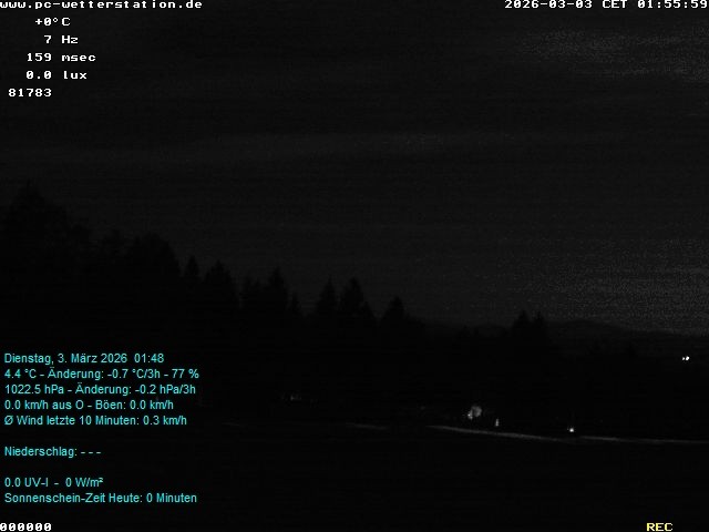 Archived image Webcam in Lackenhäuser