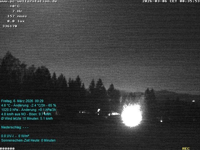 Archiv Foto Webcam der Ferienwohnung Thieme