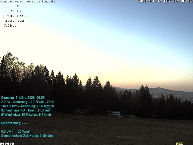 Archiv Foto Webcam der Ferienwohnung Thieme