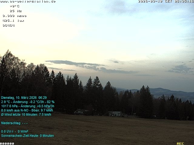 Archiv Foto Webcam der Ferienwohnung Thieme