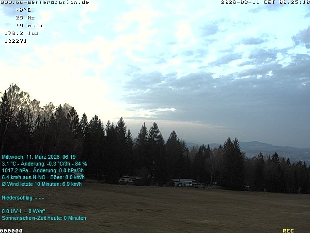 Archived image Webcam in Lackenhäuser