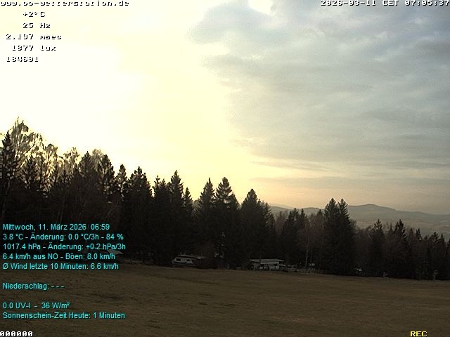 Archived image Webcam in Lackenhäuser