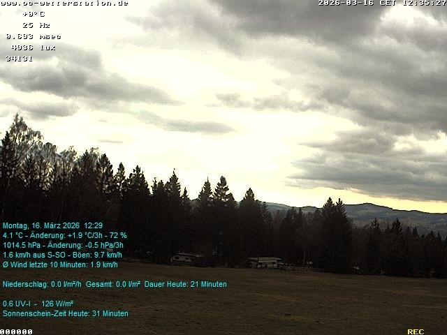 Archiv Foto Webcam der Ferienwohnung Thieme