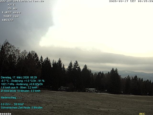 Archived image Webcam in Lackenhäuser