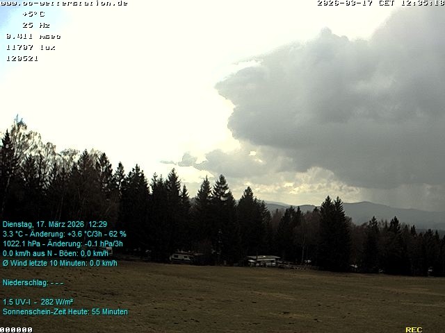 Archived image Webcam in Lackenhäuser