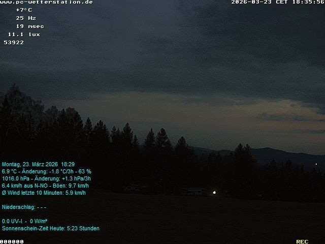 Archiv Foto Webcam der Ferienwohnung Thieme