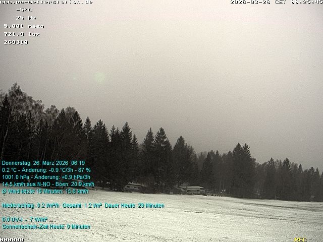 Archiv Foto Webcam der Ferienwohnung Thieme