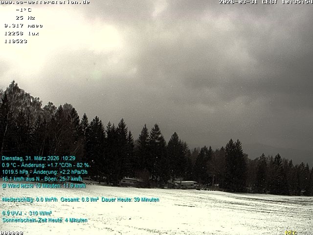 Archived image Webcam in Lackenhäuser