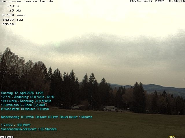 Archiv Foto Webcam der Ferienwohnung Thieme