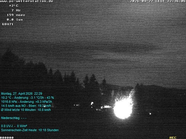 Archived image Webcam in Lackenhäuser