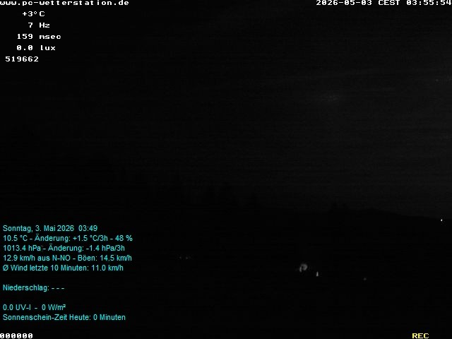 Archived image Webcam in Lackenhäuser
