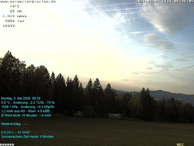 Archiv Foto Webcam der Ferienwohnung Thieme
