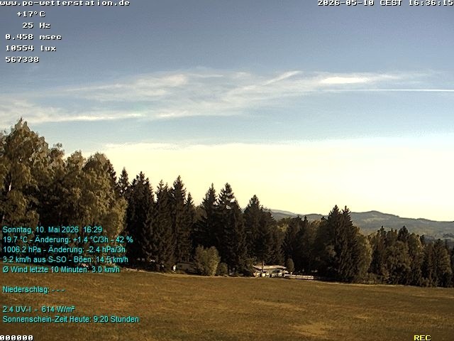 Archiv Foto Webcam der Ferienwohnung Thieme