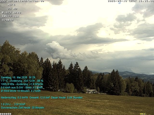 Archiv Foto Webcam der Ferienwohnung Thieme