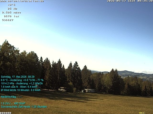 Archived image Webcam in Lackenhäuser