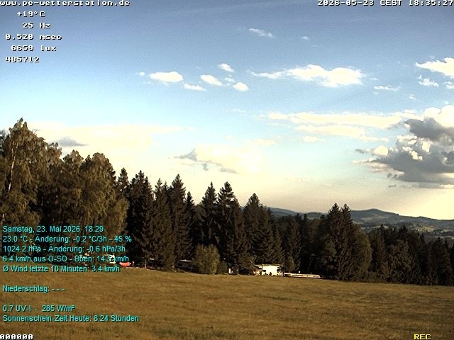Archiv Foto Webcam der Ferienwohnung Thieme