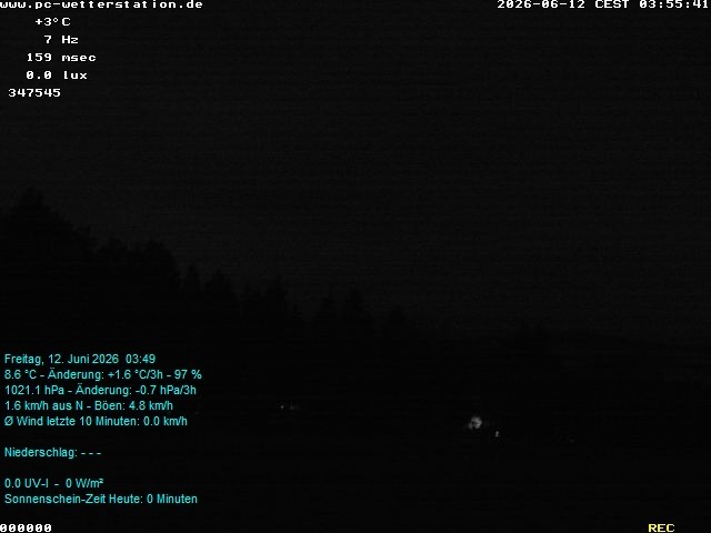 Archived image Webcam in Lackenhäuser