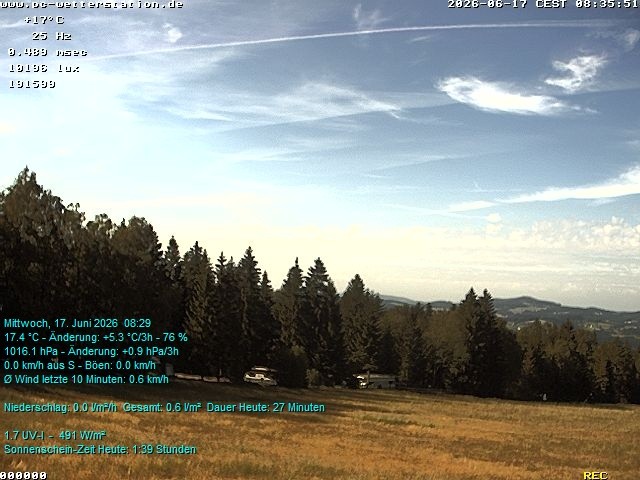 Archived image Webcam in Lackenhäuser