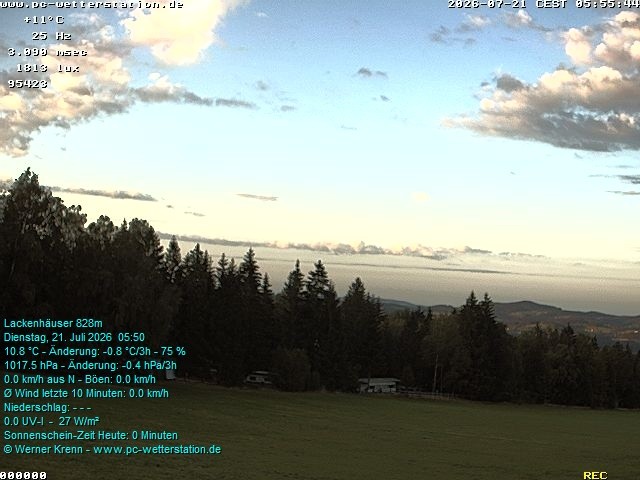 Archiv Foto Webcam der Ferienwohnung Thieme