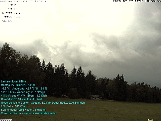 Archiv Foto Webcam der Ferienwohnung Thieme