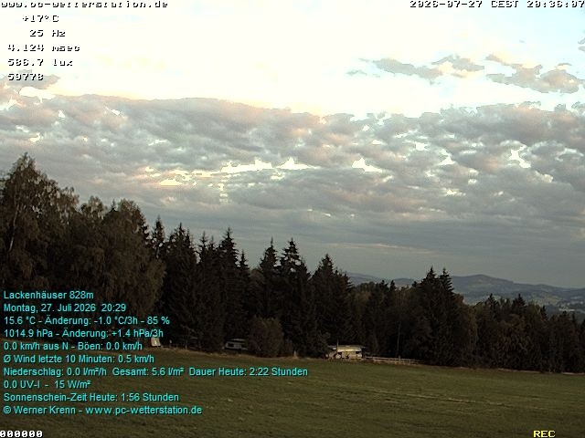 Archiv Foto Webcam der Ferienwohnung Thieme