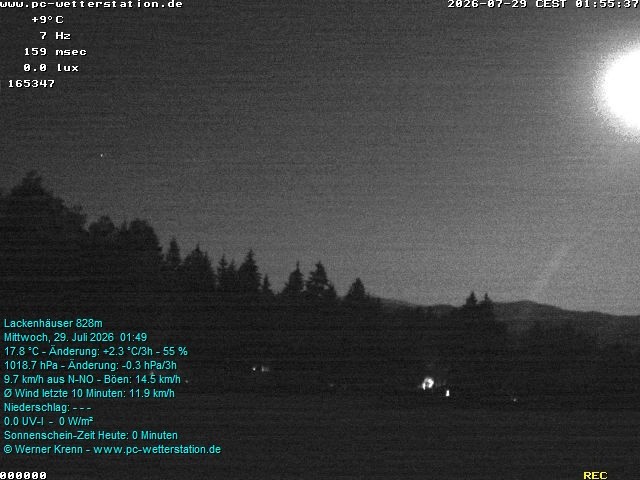 Archiv Foto Webcam der Ferienwohnung Thieme
