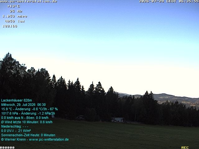 Archiv Foto Webcam der Ferienwohnung Thieme