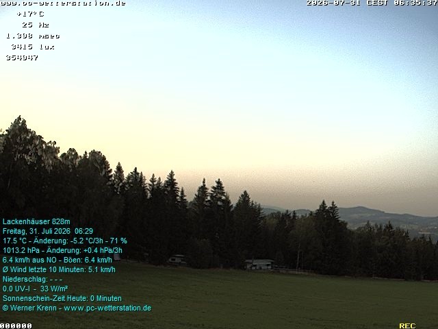 Archiv Foto Webcam der Ferienwohnung Thieme