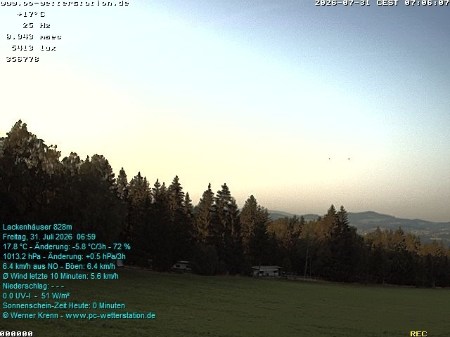 Archiv Foto Webcam der Ferienwohnung Thieme