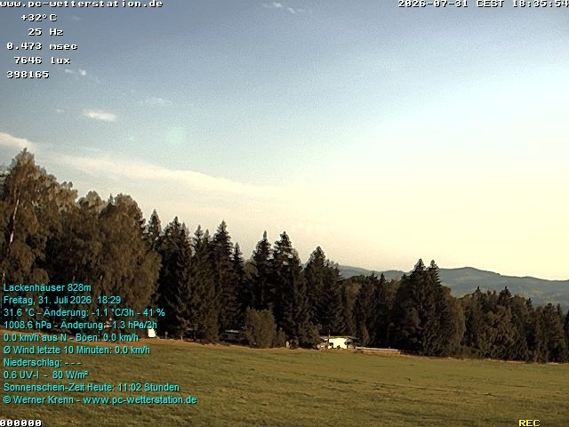 Archiv Foto Webcam der Ferienwohnung Thieme