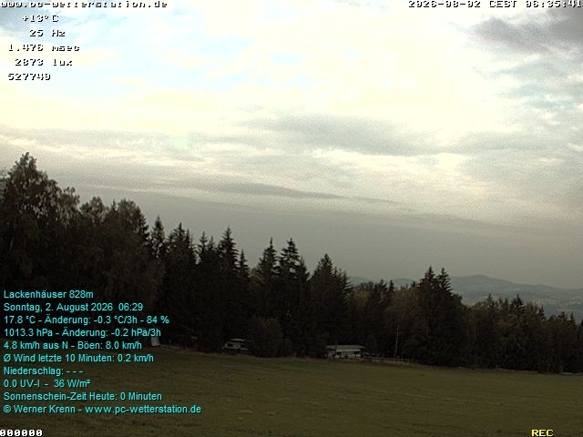 Archiv Foto Webcam der Ferienwohnung Thieme
