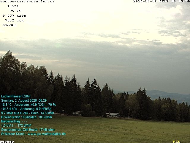 Archiv Foto Webcam der Ferienwohnung Thieme