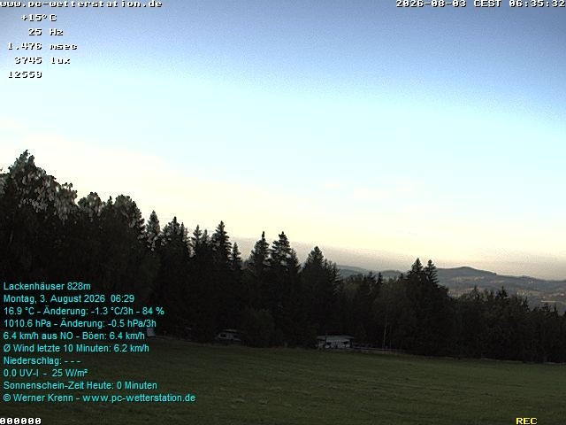 Archiv Foto Webcam der Ferienwohnung Thieme