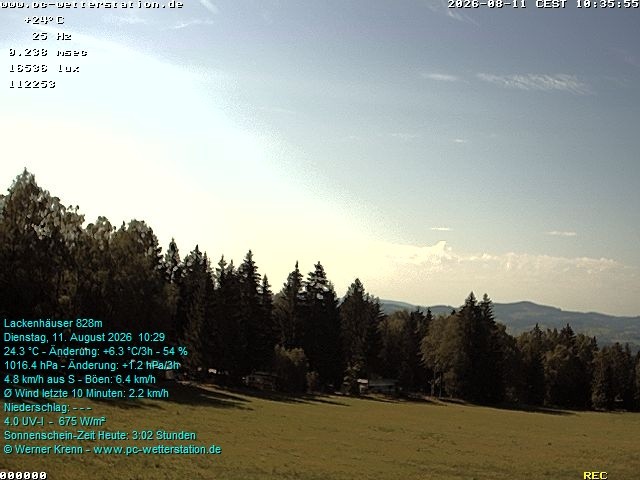 Archiv Foto Webcam der Ferienwohnung Thieme