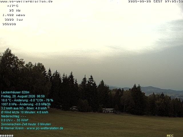 Archiv Foto Webcam der Ferienwohnung Thieme